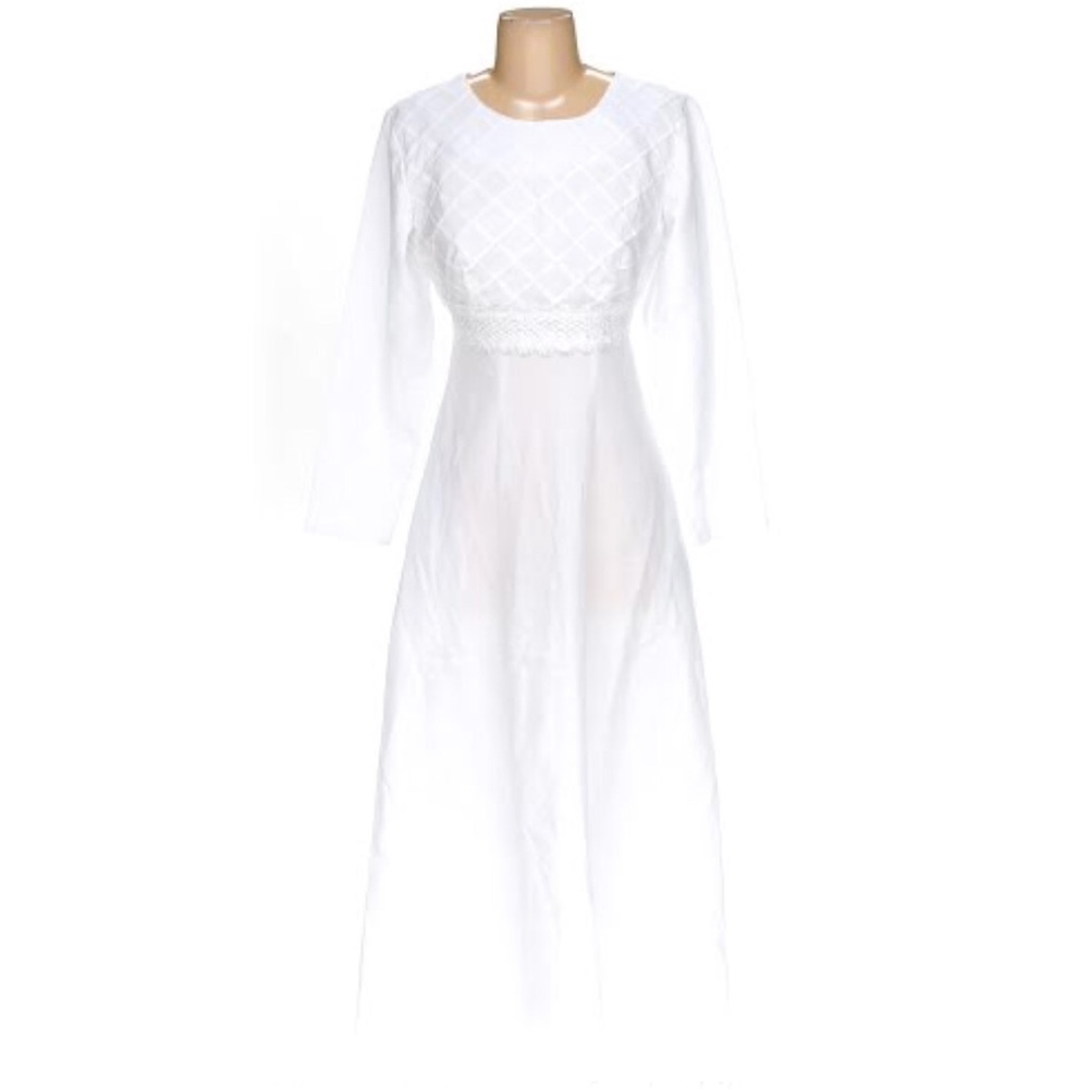 Amber white dress XS long